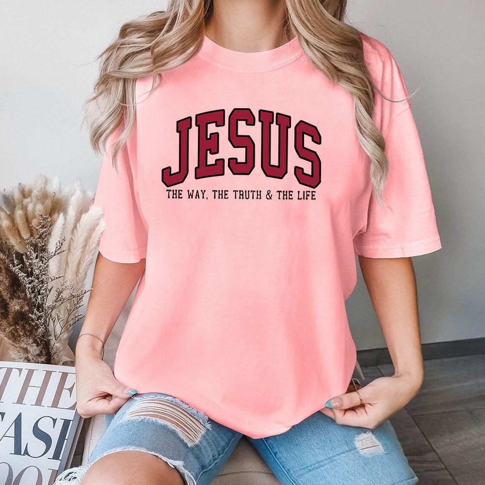 Cotton T-Shirt Short Sleeve Round Neck Women 2d Print Tops