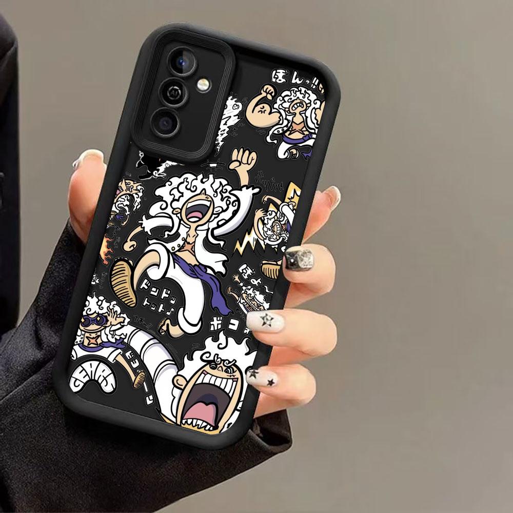 Anime One P-Piece Luffy Gear 5 Phone Case For Samsung Galaxy S26 S25 S24 S23 S22 S21 FE S20 ULTRA PLUS TPU Case Capa Shell Cover