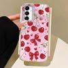 Wassermelone Kirsche Früchte Handyhülle für Samsung Galaxy A55 A56 A36 A26 A16 A53 A06 A14 A24 A34 A54 A15 A25 A35 A13 A32 A22 Cover