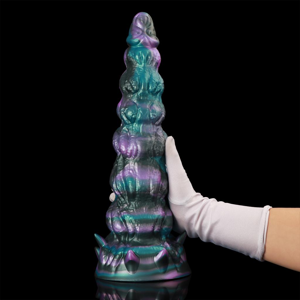 New Super Big Anal Plug Spiral Alien Dildo Soft Silicone Huge Butt Plug G Spot Stimulator Prostate Massage Anal Dilator Trainer Sex Toys Women Men 18+