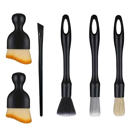 

Щетка для мытья автомобиля, набор из 6 штук, щетка для мытья деталей, для чистки щелей, для кузова, щетка для мытья автомобиля, щетка, мягкая, не царапает, щетка для колес, вентиляционное отверстие, дет