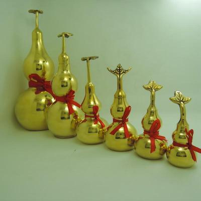 Adornos de Calabaza de Cobre Feng Shui: Artesanías para Atraer Riqueza Bagua