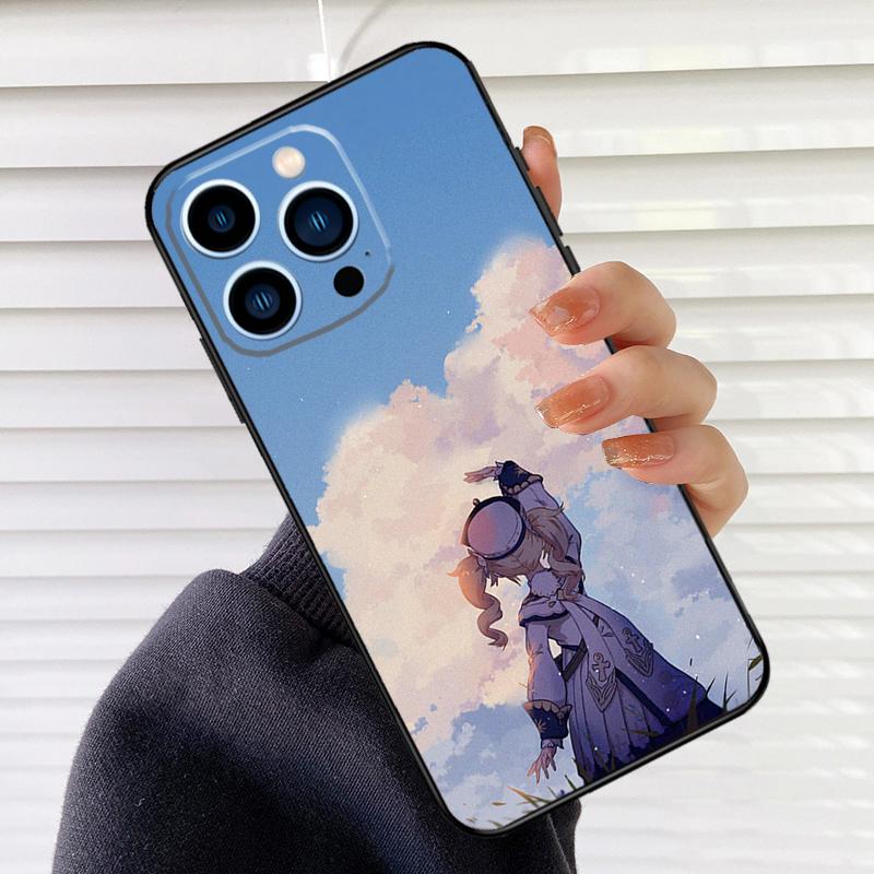 Anime Spiel Genshin Impact Handyhülle Für iPhone 16 14 13 12 11 15 17 Pro Max mini 15 16 Plus 16e 17 Air Cover Fundas