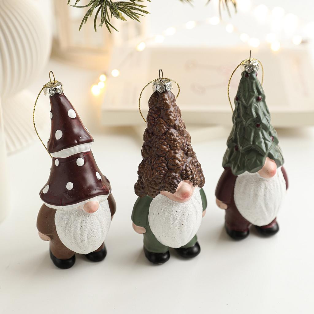 Julhänge Dekorationer Återanvändbar Julhängande Prydnad Semesterträdshänge Färgglad Jultomteprydnad
