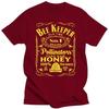 Funny Beekeeper T Shirt Beekeeping Honey Graphic Cotton Streetwear Short Sleeve Birthday Gifts Summer Style T-shirt Men