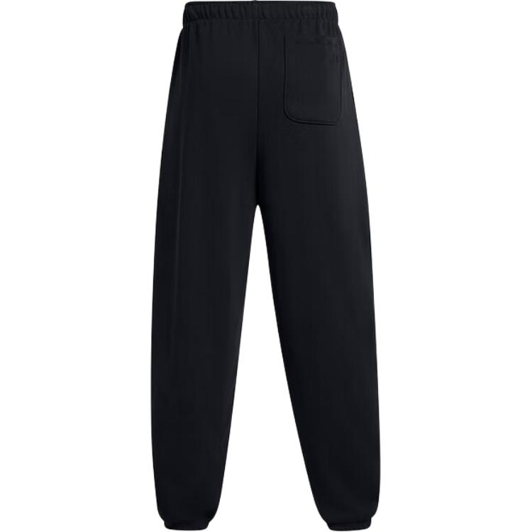 Under Armour Outdoor Comfortable Casual Letter Pattern Design Drawstring Mid Waist Cuffed Long Pants Sweatpants Knitted Sports Pants 1386551-001