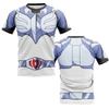 Anime Saint Seiya Pegasus Cosplay 3D Children's T-Shirt Fashion Cool Daily Unisex T Shirt Street Personality Y2k Tops Summer Clothing