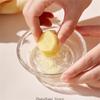 3XUF 2pcs Glass Spices Crusher Bowls For Chopping Dipping Preparation Transparent Grinding Dishes Kitchen Gadget