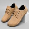 Fashion Non-slip Footwear Men Vulcanized Shoes Leather Men Outdoor Sneakers Luxury Brand Trend Casual Shoe Breathable Leisure Male Flats