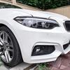 Car Headlight Eyebrows Eyelid Cover Stickers For BMW 2 Series F22 F23 2015-2019 Glossy black/Carbon Fiber look Body Kit Tuning