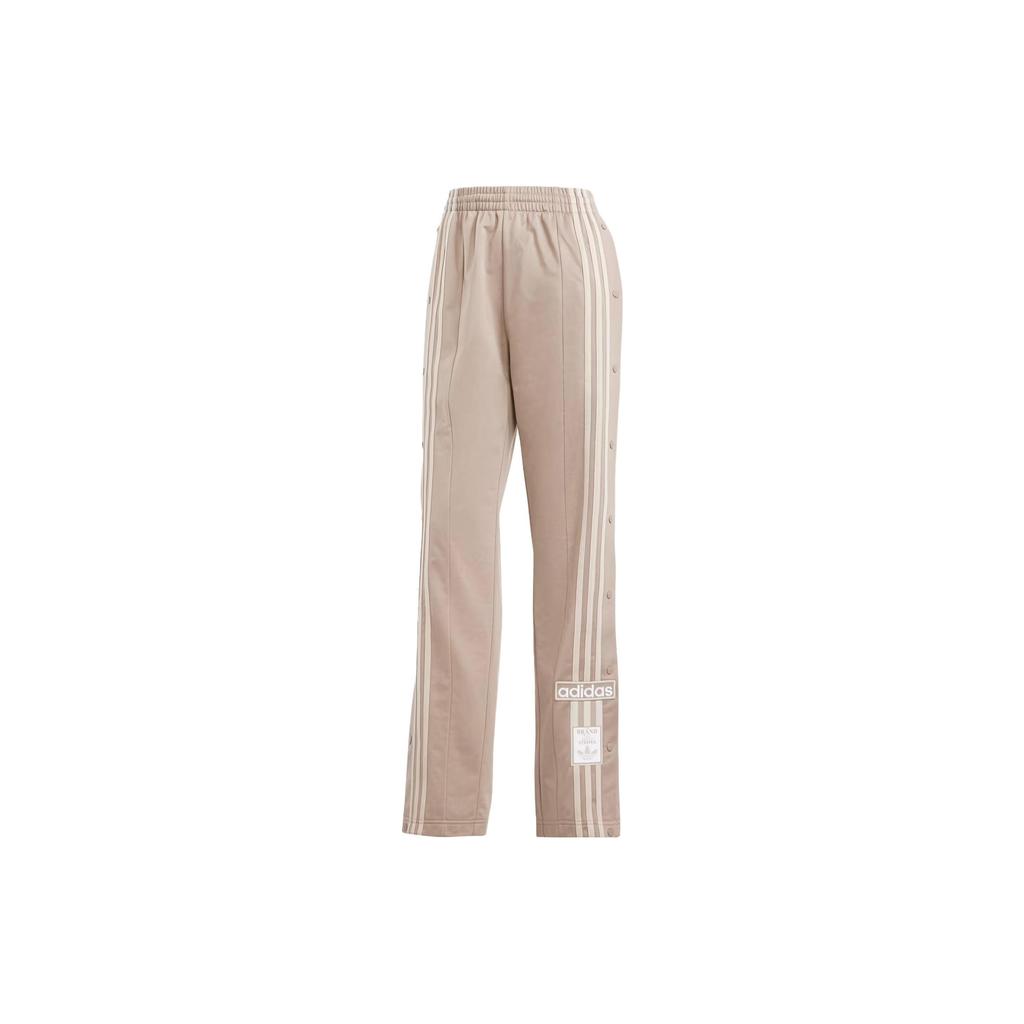 Adidas Originals Neutral Court Adibreak Tracksuit Bottoms With Three Stripes And Elastic Waist Women Bottoms Light-Brown IS5251