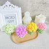 Tulpenstrauß Silikonform DIY Blumen Aroma Kerzenformen Kerzenherstellungszubehör Valentinstagsgeschenk