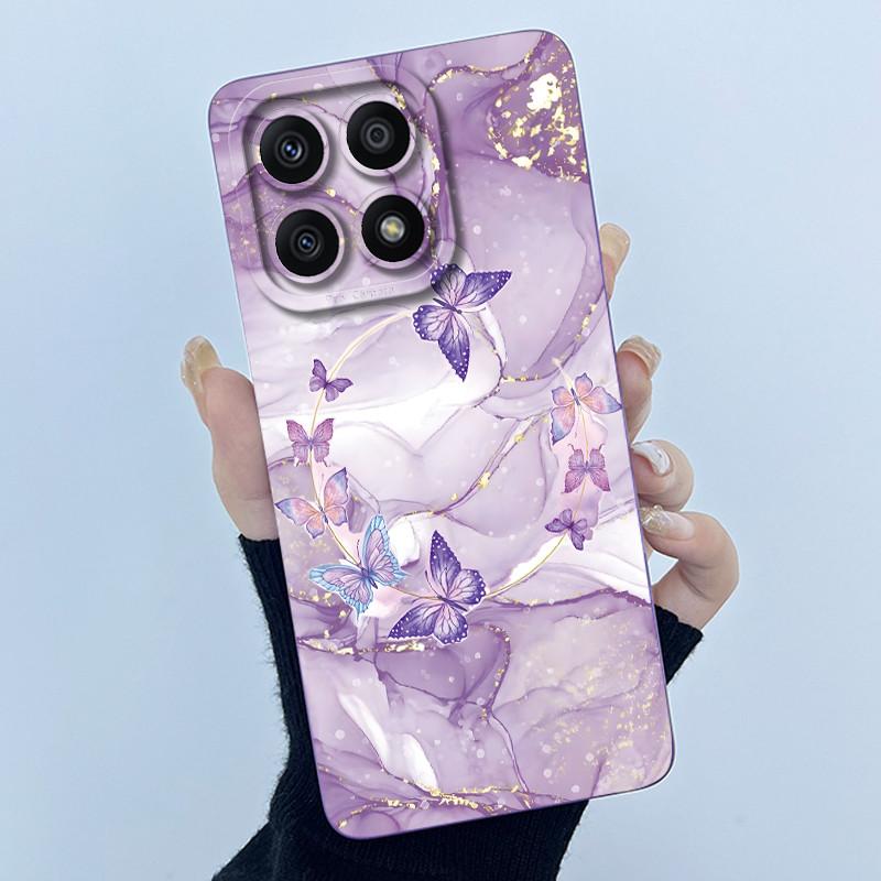 Hülle Für Honor X8a 4G X8b X8 4G Hülle Panda Süße Mädchen Katzen Flüssig Stoßfest Weicher Stoßfänger Für Honor X 8a X 8b Rückseite