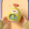 2in1 Spray Tumbler Bath Toys Baby Water Duck for Bathtubs Swimming Poor Bathing Machine Shooting Games Toddlers Children Gift
