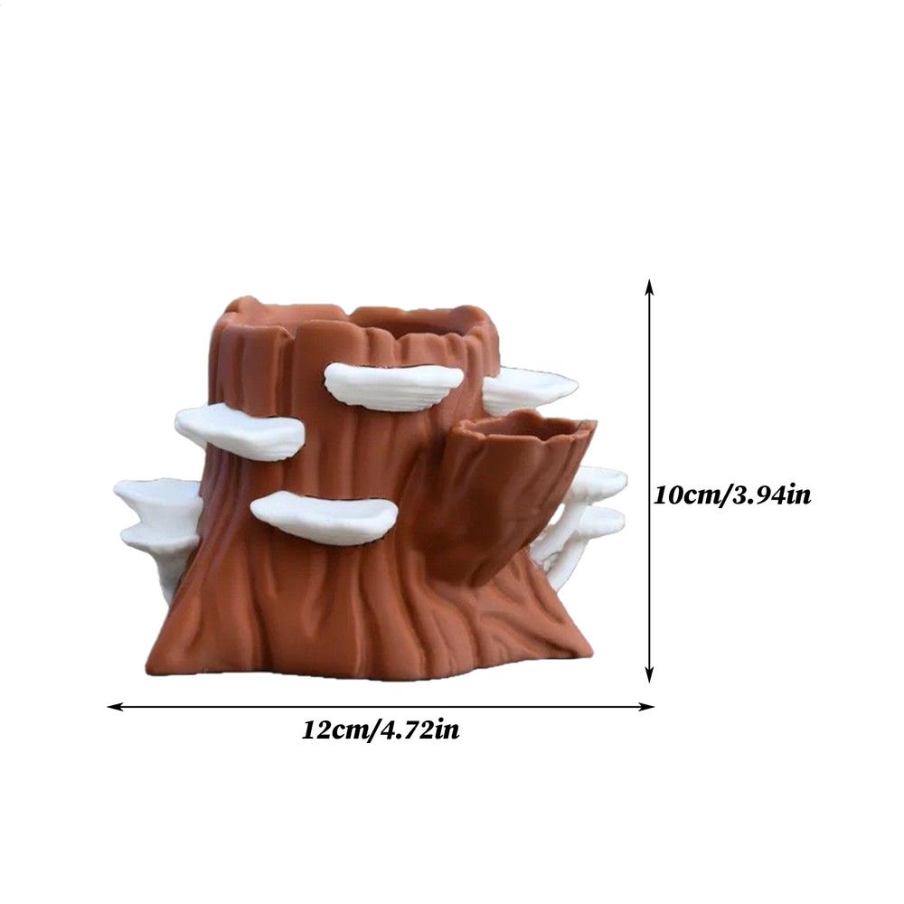 

Палитра для красок в виде пня дерева, органайзер для кистей с 12 палитрами, органайзеры для ручек для дома, студии, домашнего обучения, настенной росписи, дома, рабочего стола