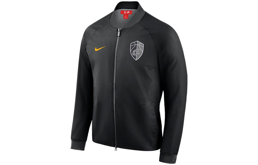 Nike X NBA Jackets Men s Black Stand Collar Moderate Other 899136-010 M