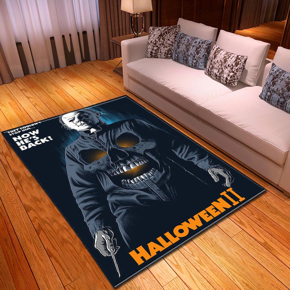 Skull Living Room Floor Mat Bedroom Dining Room Carpet Carpet Doormat