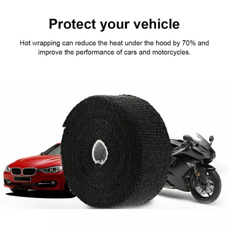 High-temperature Resistant Motorcycle Exhaust Pipe Heat Insulation Tape With Variety Of Colors