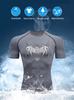 New Breathable Cycling Suit Summer Elastic Compression Sports Short-sleeved Men's Running Quick-drying T-shirt