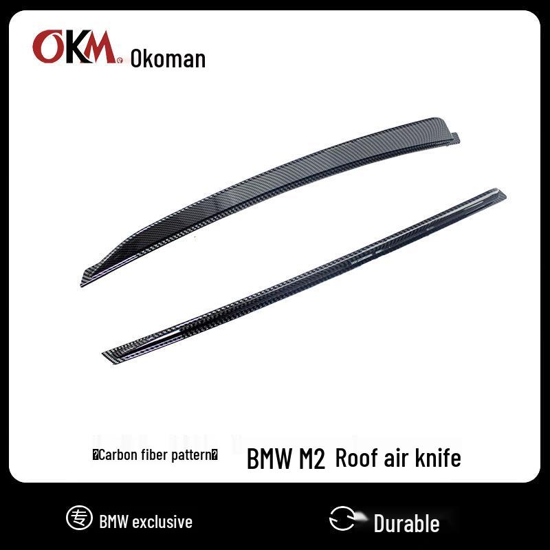 Designed for 2022-2025 BMW M2: G87 Track-Style No-Drill Roof Spoiler, Small Rear Wing