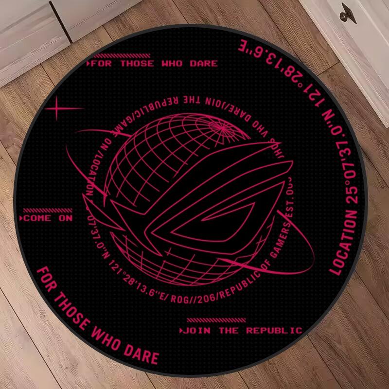 Alfombrilla de Suelo para Gaming Duradera Inspirada en ROG para Uso en Oficina y Silla Alfombra con Diseño Pashia Alfombra Suave Perfecta para Entusiastas del Gaming