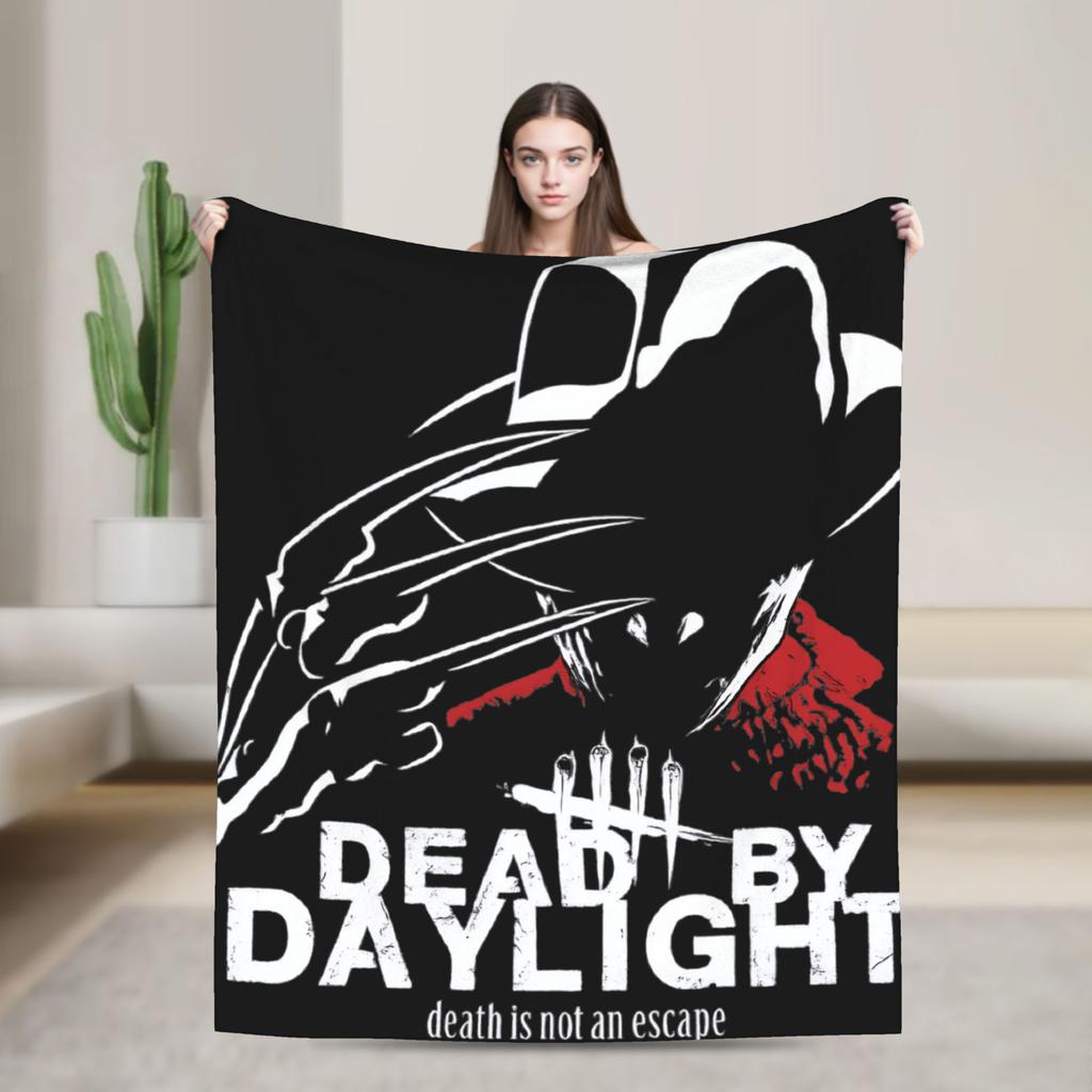 DBD Deads by Daylights  Blanket  Super Warm Street Trend Plush Throw Blanket For Girls Boys Home Decor Flannel Bedspread Cover