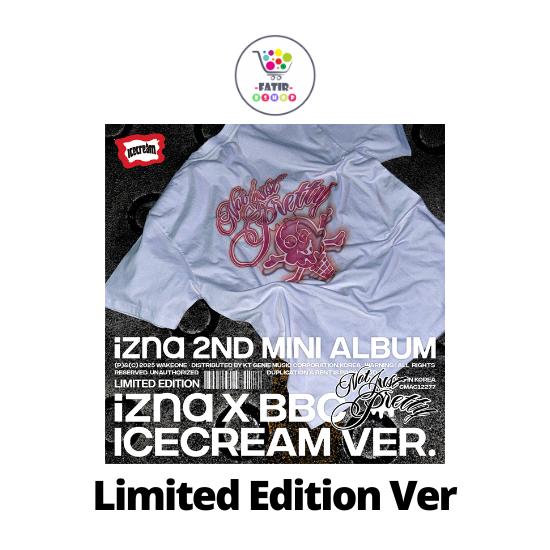 izna X BBC ICECREAM Ver Limited Edition izna 2nd Mini Album Not Just Pretty