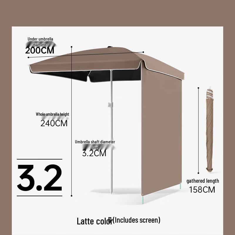 Yunpo Outdoor Portable Stall & Camping Shade Umbrella
