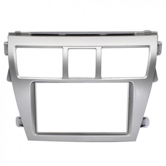 Fit 2006-12 Toyota Yaris Sedan 7-Inch Stereo Frame Radio Fascia Panel Bezel Trim