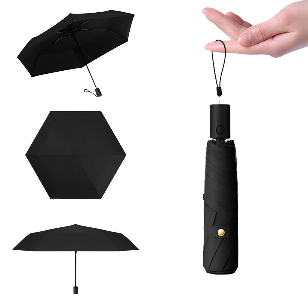 Mustarpicking Ultra UV Protection Complete Light Heat Auto Folding Folding UV Water For Both Sunny and Rainy Day Parasol, Lightweight, 198g, Rate,