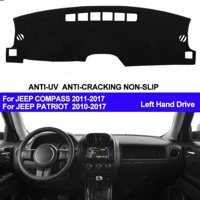 Dashboardhoes Dashboardmat Anti-Zon Voor Jeep Patriot 2010 - 2014 2015 2016 2017 Compass 2011 - 2014 2015 2016 2017