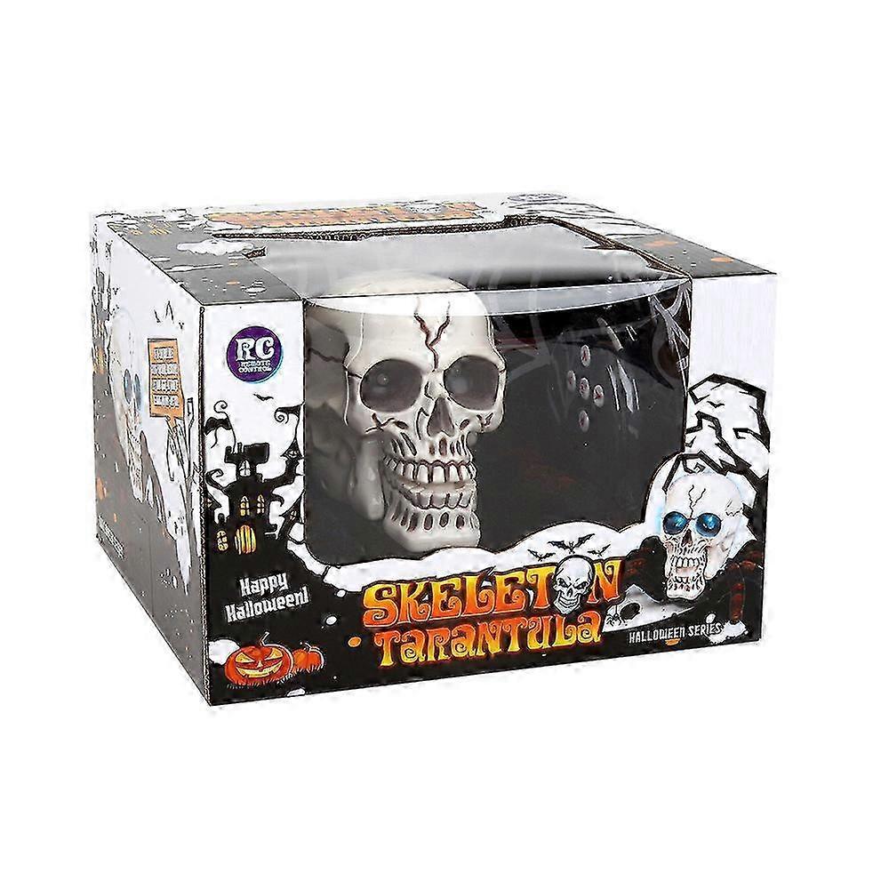 Halloween Scary Plush Toy - Remote Control Electric Skeleton & Wolf Spider Halloween Trick Props