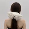 Koreanisches Retro Braut Rüschen Doppel-Layer Scrunchie Haaraccessoire