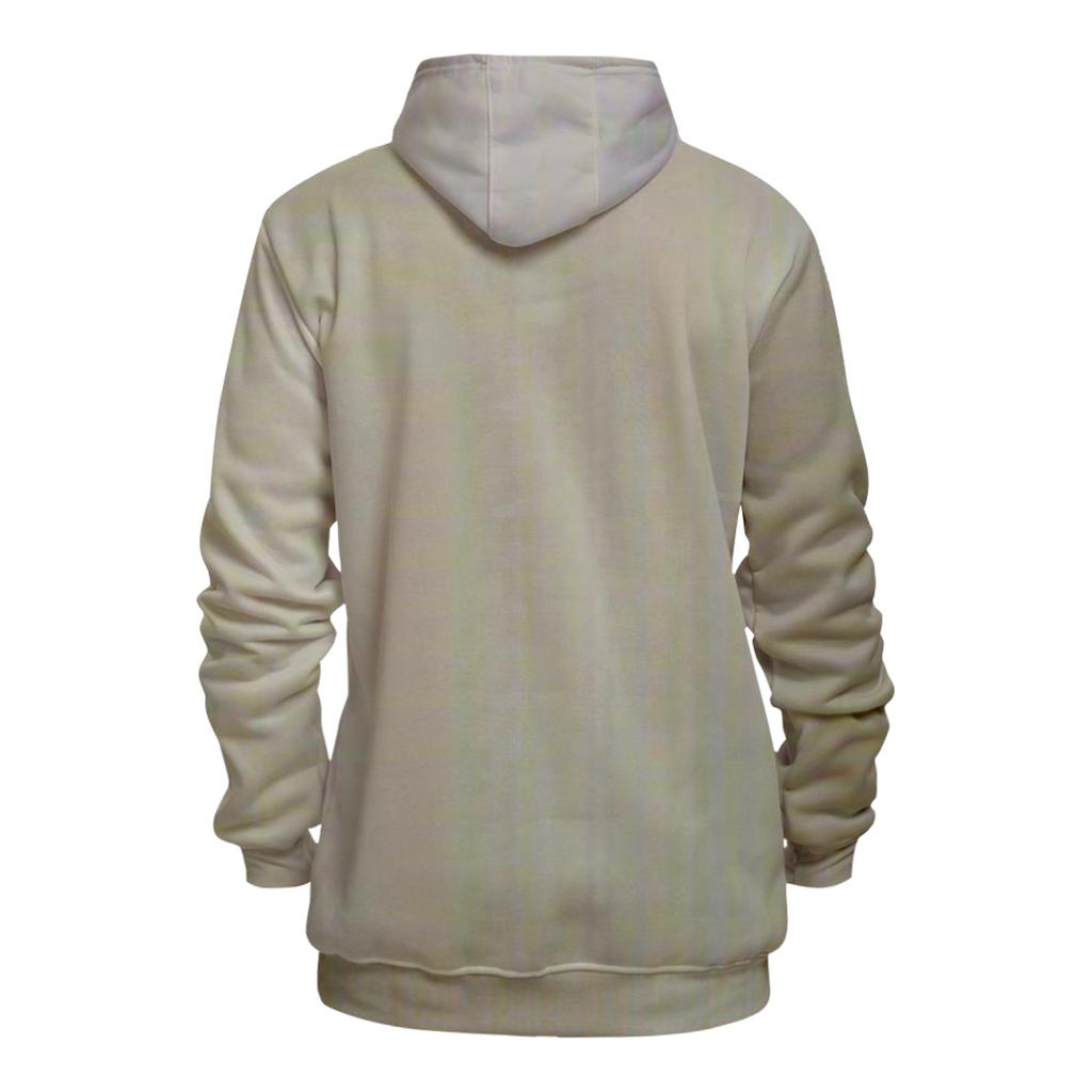 Volný pánský a dámský svetr s dlouhým rukávem a kapucí s módním potiskem