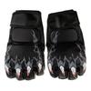 Half Finger Boxing Gloves PU Leather Sparring Mitts Combat Training Padded Gym Gloves for Boxing Bag Workout
