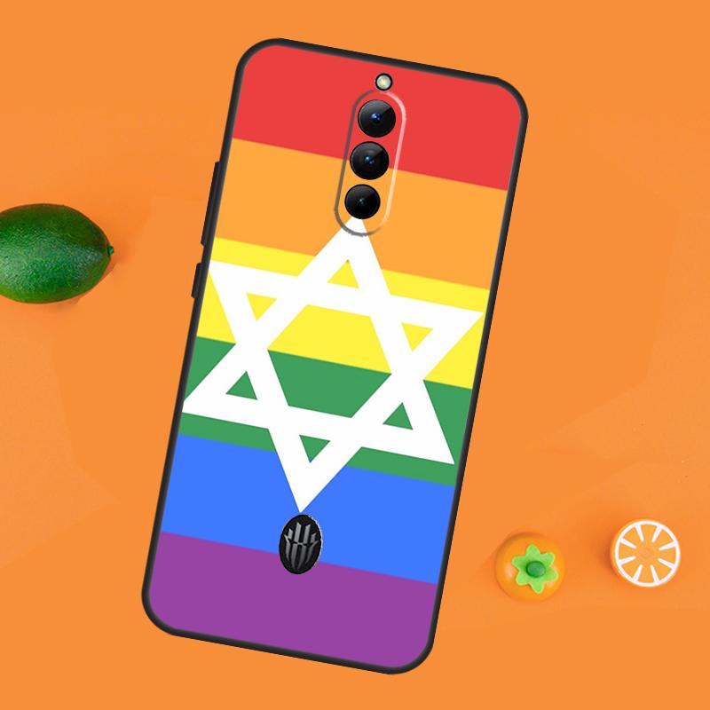 David Jewish Star Symbol Case For ZTE Nubia Red Magic 8S 9S 10S 8 9 10 11 Pro Plus 6 7 6S 7S Pro RedMagic 10 Air Cover