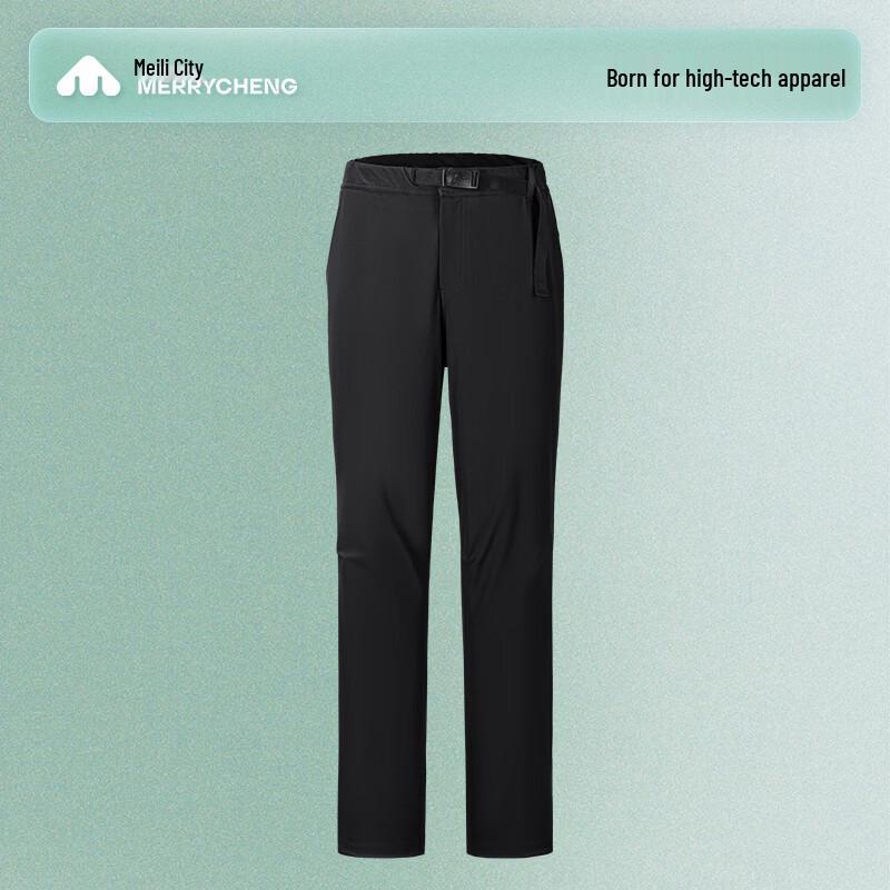 Meilicheng Unisex Lightweight Casual Soft Shell Pants L