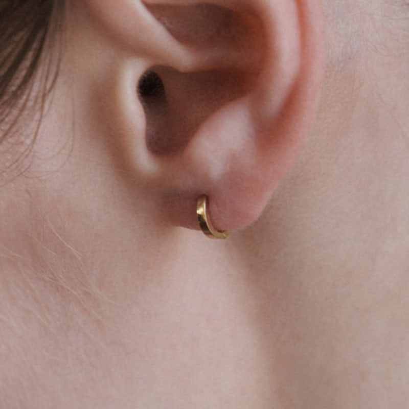 byweekend [Mamre]14k Yuse ring earring(2size)