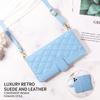 Crossbody Cards Solt Wallet Leather Case For Samsung Galaxy S24 Ultra S23 S22 Plus S21 A55 A25 A15 A35 A16 A06 Bag Pocket Cover
