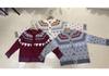 Women's Autumn/Winter Sweater: Heart Floral Print, Horn Buttons, Loose Fit, Slimming, Versatile Outerwear