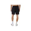 Asics Mens Tennis Series Sports Woven Elastic Moisture-Wicking Casual Shorts Men Shorts Black 2041A261-001
