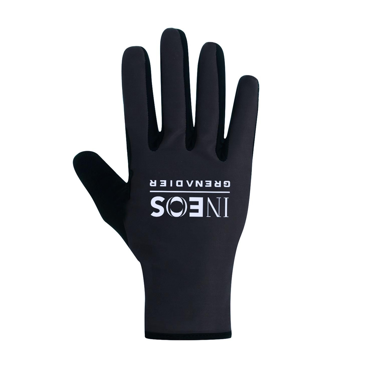 

Fluor Yellow 2026 UAE Sports Cycling Gloves Full Finger Men Road Bike Gloves Running Fitness Warmth Gym Riding Bicycle Gloves L темно-сірий