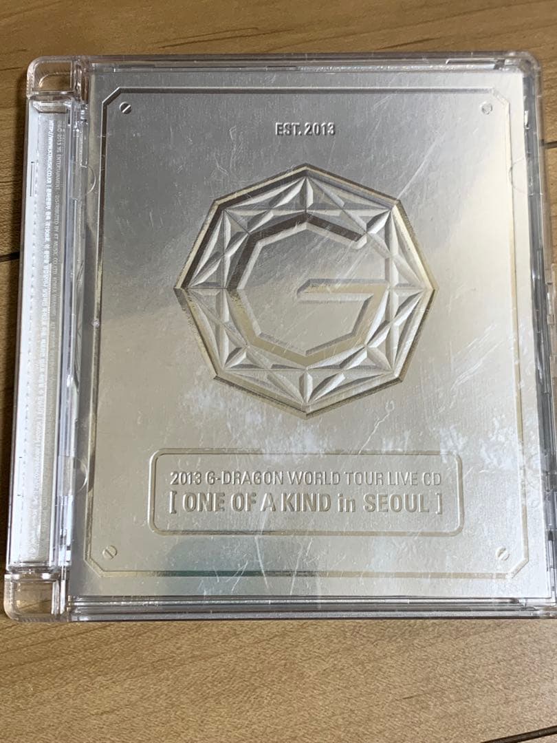 

[USED] 2013 G-DRAGON WORLD TOUR LIVE CD