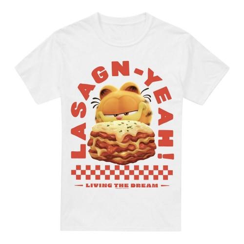 Garfield Movie Mens Lasagnyeah T-Shirt