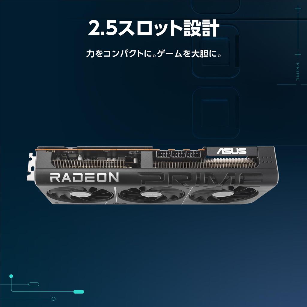ASUS AMD Radeon RX9070XT Video Card PCIe 16GB GDDR6 Japanese 5.0 PRIME-RX9070XT-O16G (Authorized Distributor)