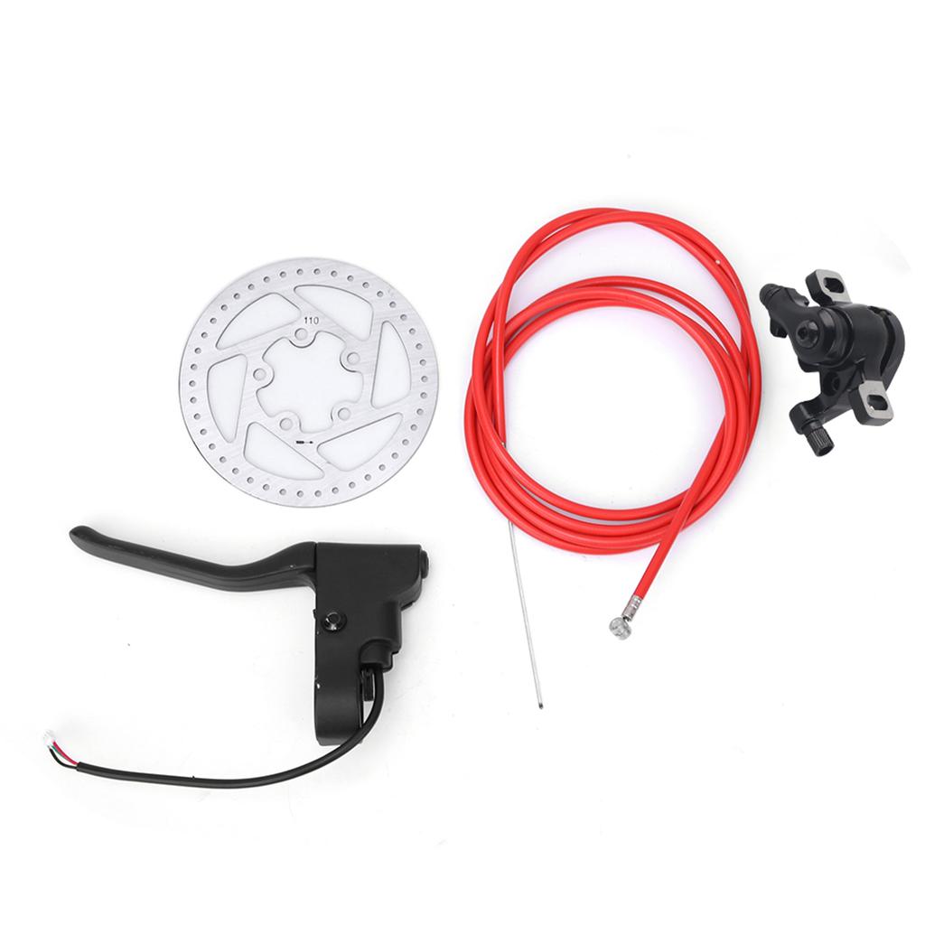 Metal Disc Brake Device Set Brake Line Handle for Xiaomi M365 Electric Scooter Accessories Kit