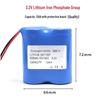LiFePO4 Solar Light Battery Pack 3.2V 32650 32700 High Capacity Outdoor Battery