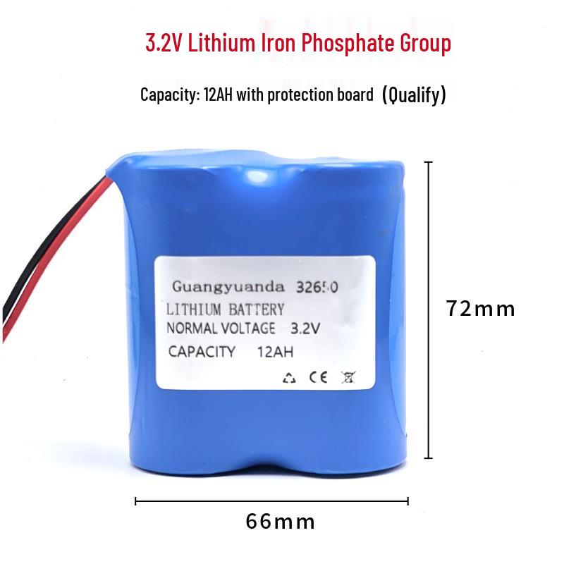 LiFePO4 Solar Light Battery Pack 3.2V 32650 32700 High Capacity Outdoor Battery