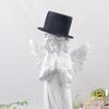 DIY Bare Doll Hat 9cm Mini Top Hat Unfinished EVA Oil Cloth Base For Accessories And Party Decors