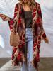 Women's Bohemian Aztec Print Cardigan Cloak - Spring/Autumn Collection